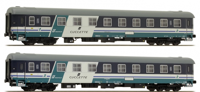 Set of 2 couchette cars type 1959T in XMPR livery<br /><a href='images/pictures/ACME/233063_c.jpg' target='_blank'>Full size image</a>